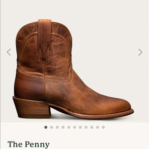 Tecovas Penny sz 8 worn 1x